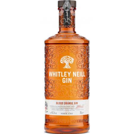 Gin Whitley Neill Blood Orange 700 ml / 41,3% | Sklep AlkoShop.pl