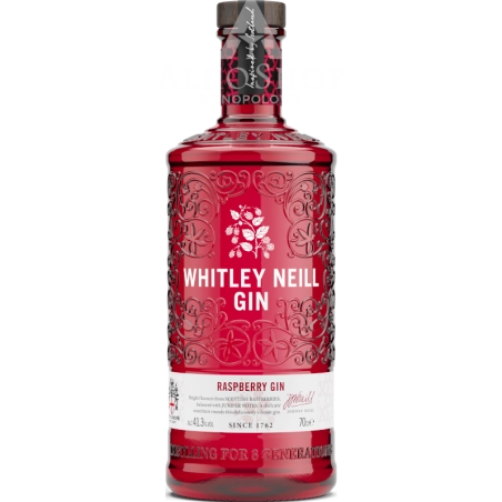 Gin Whitley Neill Raspberry 700 ml / 41,3% |Sklep AlkoShop.pl