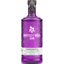 Gin Whitley Neill Rhubarb Ginger 700 ml / 41,3% | Sklep AlkoShop.pl