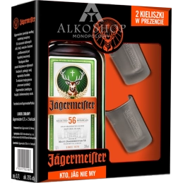 LIKIER JAGERMEISTER / 35% / 0,7L +2 KIELISZKI