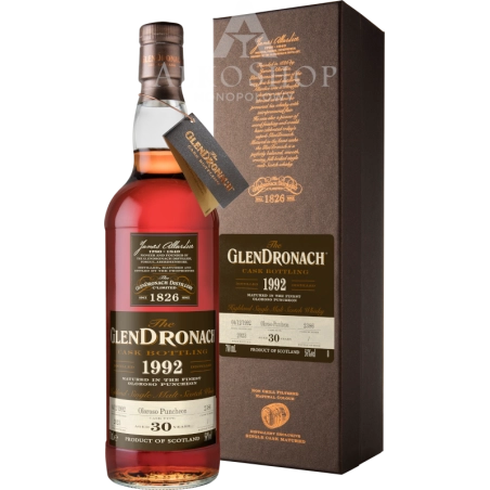 Whisky Glendronach 1992 30 yo 700 ml / 56% | Sklep AlkoShop.pl