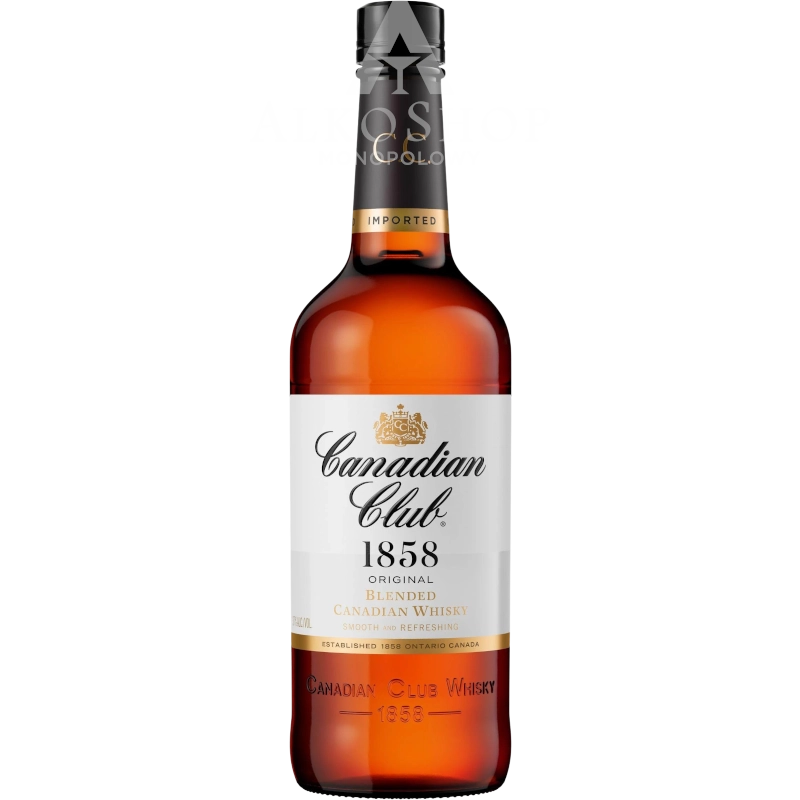WHISKY CANADIAN CLUB / 40% / 0,7L WHISKY CANADIAN CLUB / 40% / 0,7L