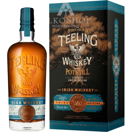 Whiskey Teeling Pot Still Wonders Of Wood Virgin Swedish Oak 700 ml / 50% | Sklep AlkoShop.pl