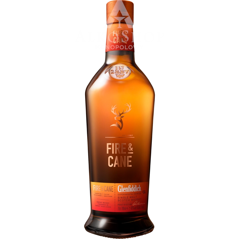 Whisky Glenfiddich Fire & Cane 0,7l / 43% | Sklep AlkoShop.pl