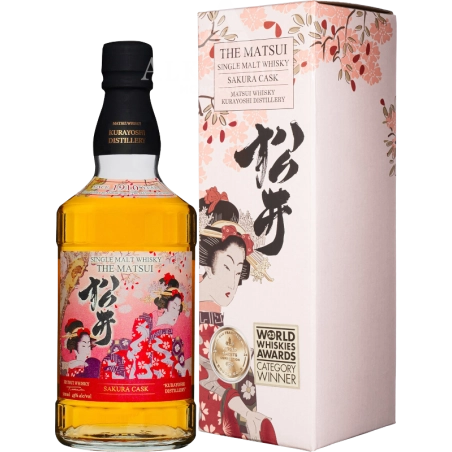 Whisky Matsui Sakura Cask Single Malt 700 ml / 43% | AlkoShop.pl