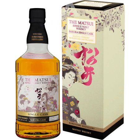 Whisky The Matsui Sakura Single Cask Single Malt 700 ml / 48% | AlkoShop.pl