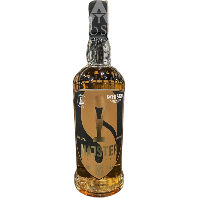 WHISKY LEGACY 6YO KKS LECH POZNAŃ MAJSTER / 43% / 0,7L