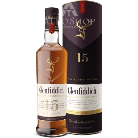 Whisky Glenfiddich 15yo Our Solera Fifteen 0,7l / 40% | AlkoShop.pl