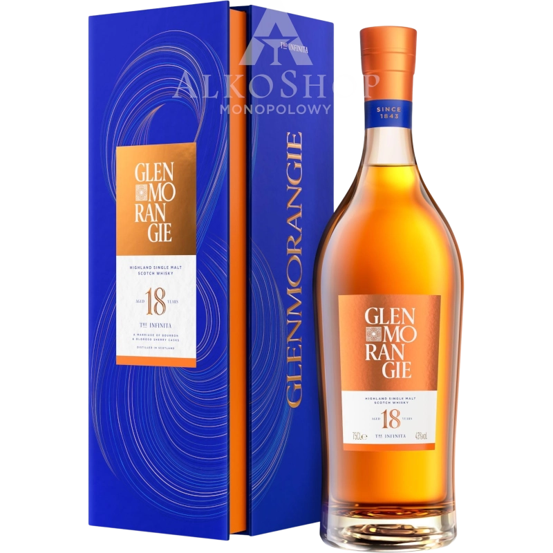 Whisky Glenmorangie 18Y O The Infinita 700 ml / 43% | Sklep AlkoShop.pl