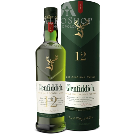 Whisky Glenfiddich 12yo 0,7l / 40% | Sklep AlkoShop.pl