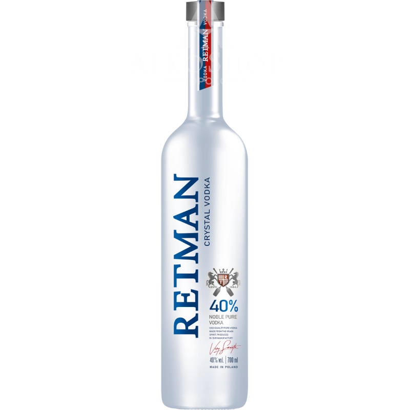 Wódka Retman Crystal 700 ml / 40% | Sklep AlkoShop.pl