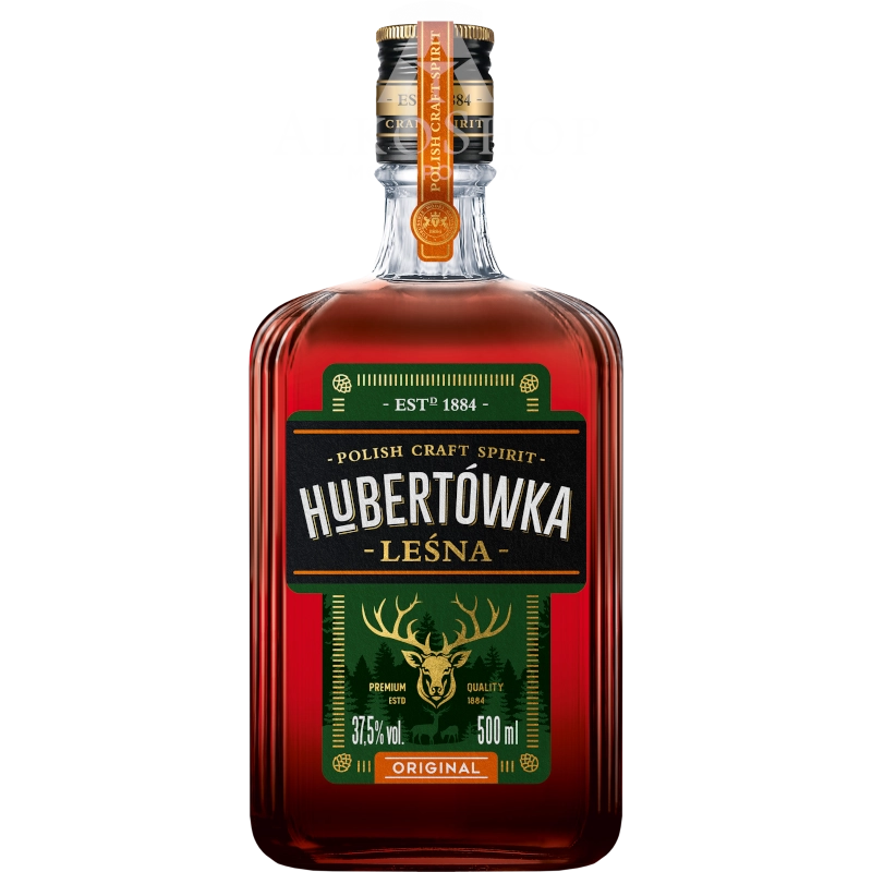 Wódka Hubertówka 500 ml / 37,5% | Sklep AlkoShop.pl