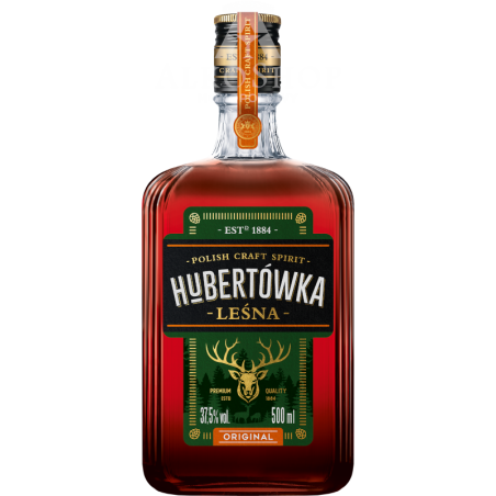 Wódka Hubertówka 500 ml / 37,5% | Sklep AlkoShop.pl