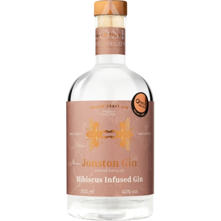 Gin Jonston Hibiscus Infused 700 ml / 40% | Sklep AlkoShop.pl