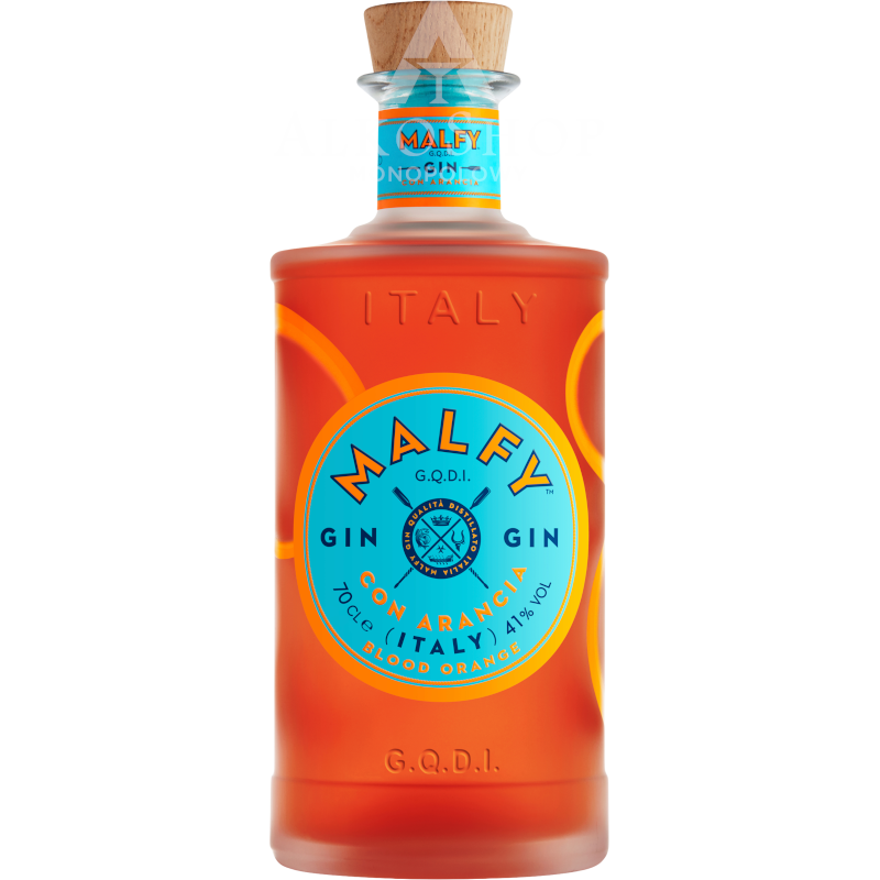 Gin Malfy Con Arancia Blood Orange 700 ml / 41% | Sklep AlkoShop.pl