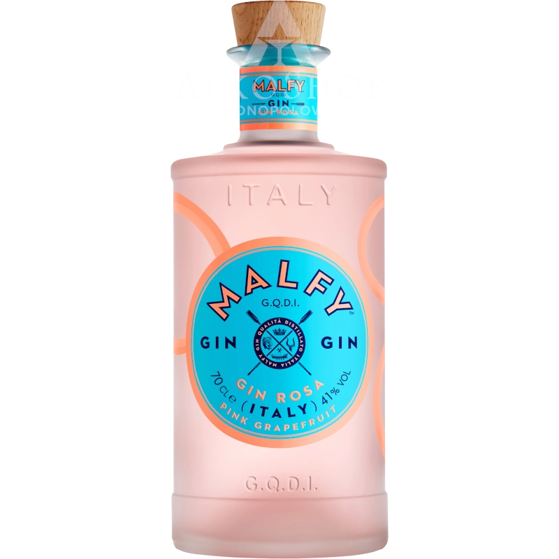 Gin Malfy Rosa Pink Grapefruit 700 ml / 41% | Sklep AlkoShop.pl