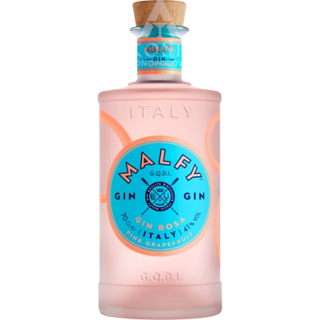 Gin Malfy Rosa Pink Grapefruit 700 ml / 41% | Sklep AlkoShop.pl