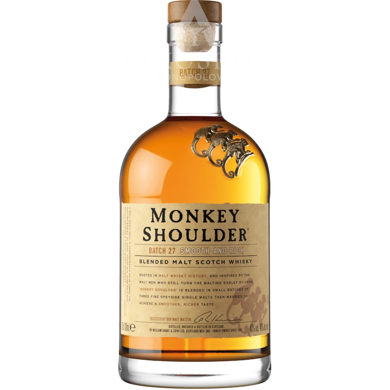 Whisky Monkey Shoulder Blended Malt 0,7l / 40% | Sklep AlkoShop.pl