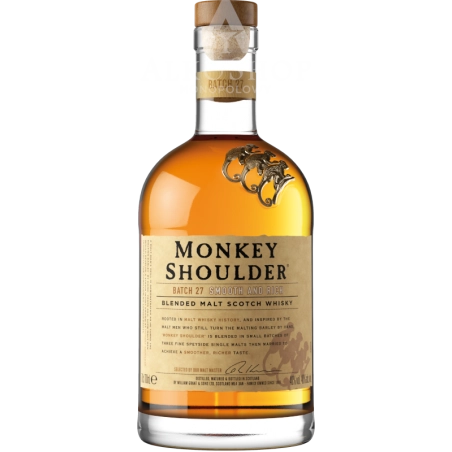 Whisky Monkey Shoulder Blended Malt 0,7l / 40% | Sklep AlkoShop.pl