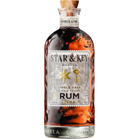 Rum Star & Key Single Cask VSOP 700 ml / 43% | Sklep AlkoShop.pl