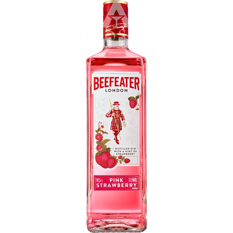 Gin Beefeater London Pink Strawberry 700 ml / 37,5% | Sklep AlkoShop.pl