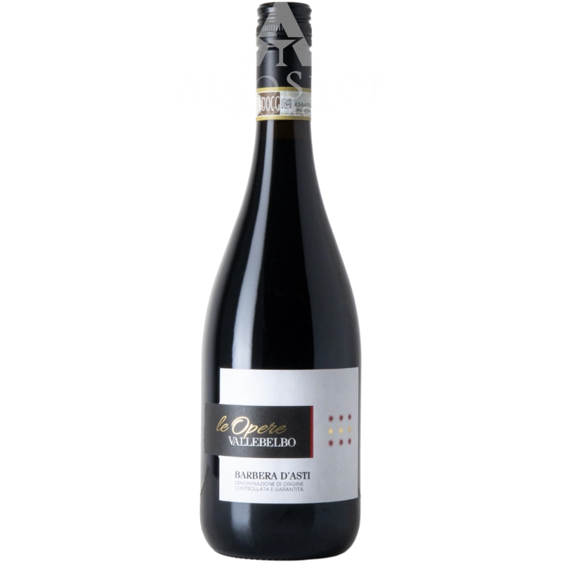 WINO LE OPERE BARBERA D'ASTI VALLEBELBO DOCG / 13% / 0,75L
