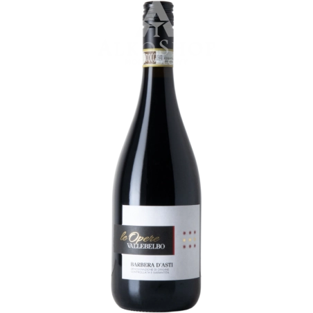 WINO LE OPERE BARBERA D'ASTI VALLEBELBO DOCG / 13% / 0,75L