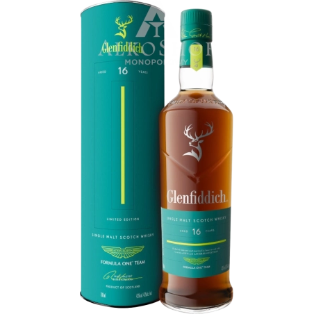 Whisky Glenfiddich 16 YO Aston Martin Formula One™ 2025 700 ml / 43%