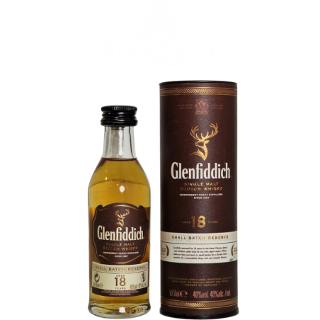 Whisky Glenfiddich 18 yo Small Batch Reserve 50 ml / 40% | AlkoShop.pl