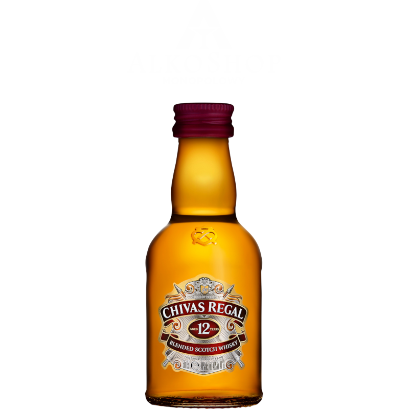 Whisky Chivas Regal 12 yo 50ml / 40% | Sklep AlkoShop.pl