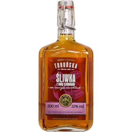 Wódka Toruńska Śliwka z Nutą Czekolady 500 ml / 32% | AlkoShop.pl