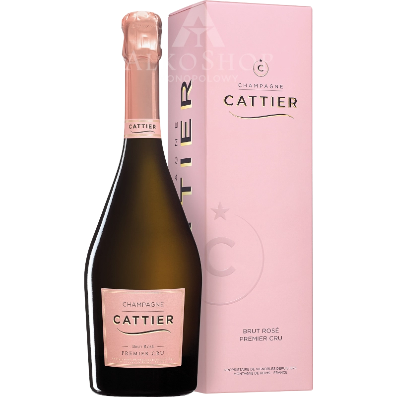 Szampan Cattier Rose Premier Cru Karton 750 ml / 12% | AlkoShop.pl