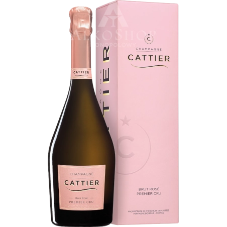 Szampan Cattier Rose Premier Cru Karton 750 ml / 12% | AlkoShop.pl