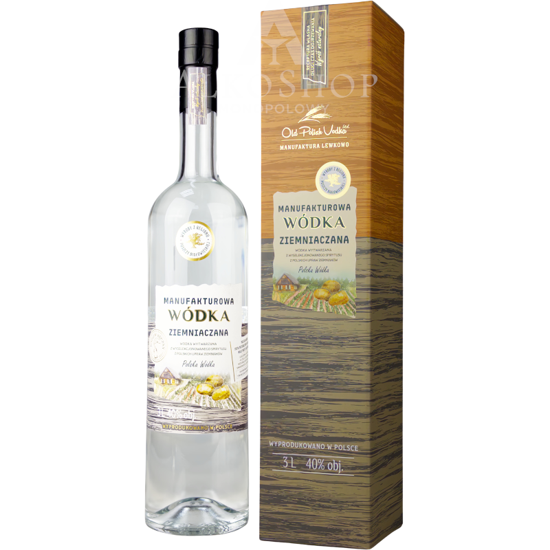 Wódka Manufakturowa Ziemniaczana 3l / 40% | Sklep AlkoShop.pl