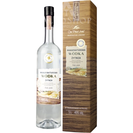 Wódka Manufakturowa Żytnia 3l / 40% | Sklep AlkoShop.pl