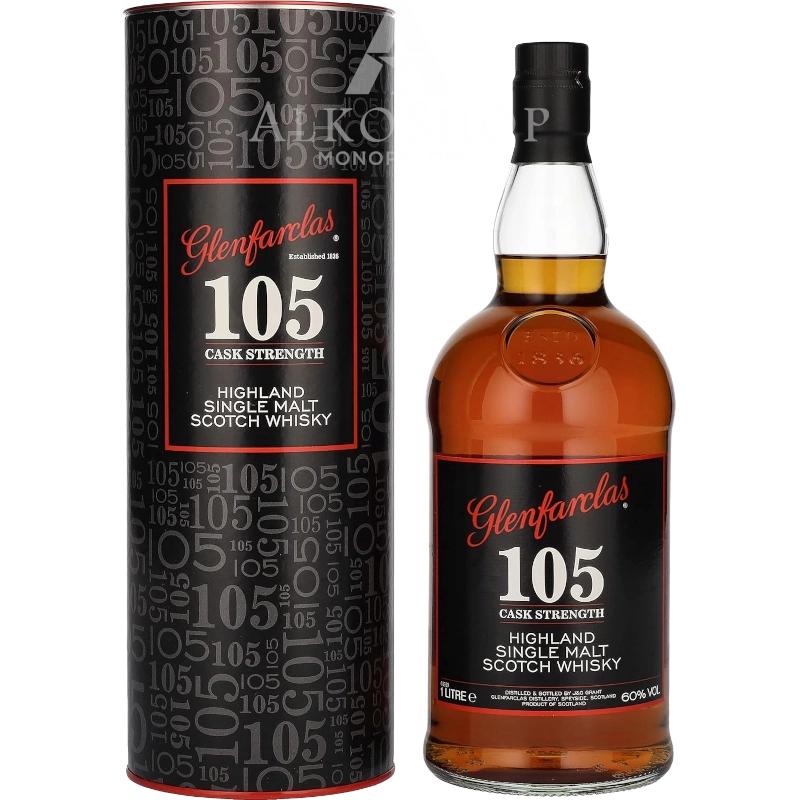 Whisky Glenfarclas 105 Cask Strength 1l / 60% | Sklep AlkoShop.pl