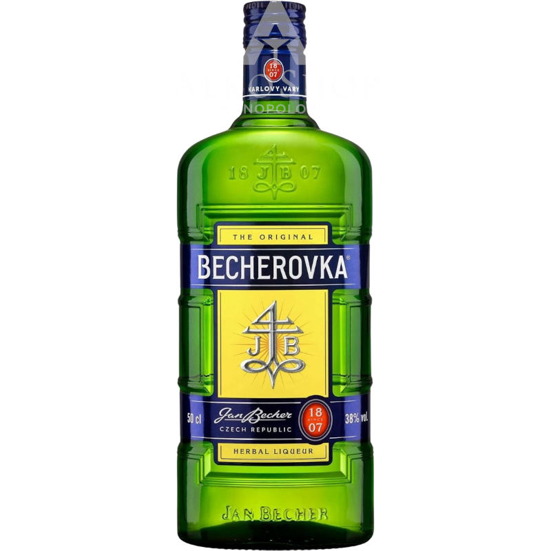Likier Becherovka 500 ml / 38% | Sklep AlkoShop.pl