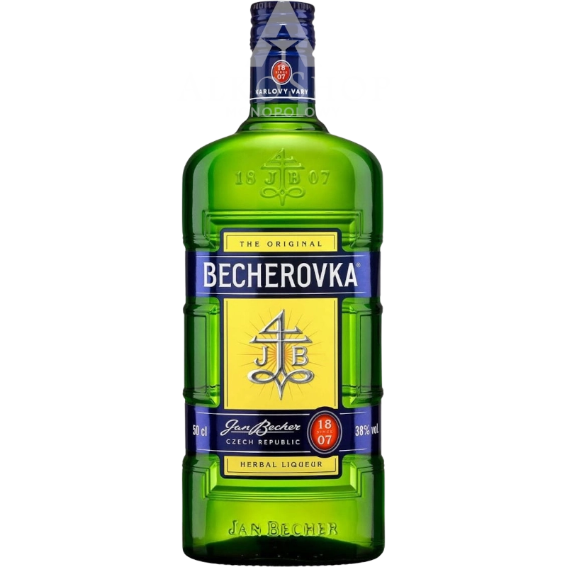 Likier Becherovka 500 ml / 38% | Sklep AlkoShop.pl