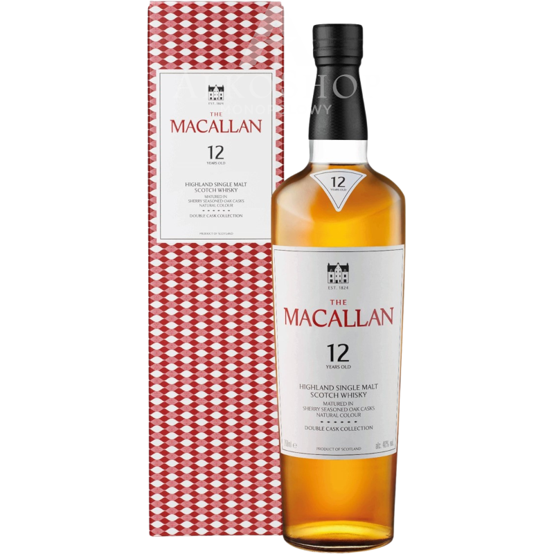 Whisky Macallan 12 yo Double Cask 0,7l / 40% | Sklep AlkoShop.pl