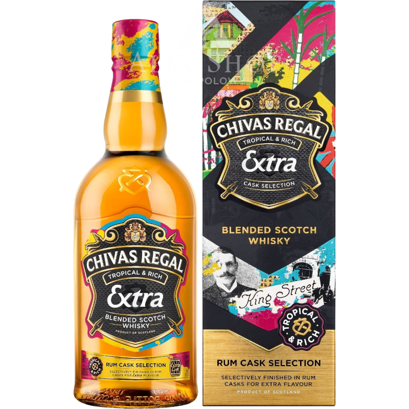 WHISKY CHIVAS REGAL EXTRA RUM CASK / 40% / 0,7L