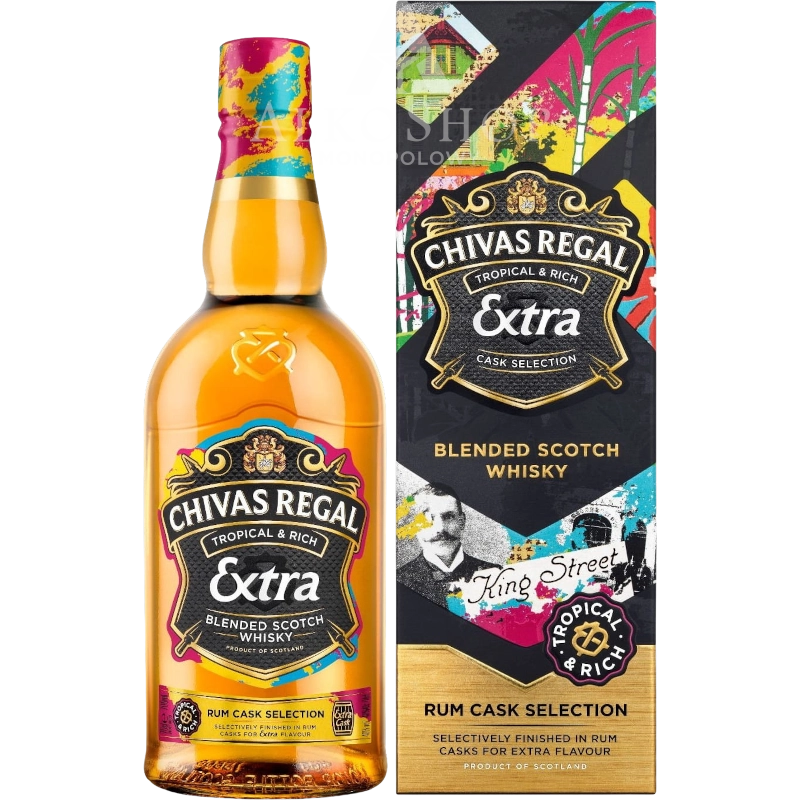 WHISKY CHIVAS REGAL EXTRA RUM CASK / 40% / 0,7L