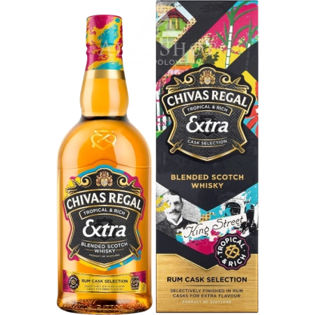 WHISKY CHIVAS REGAL EXTRA RUM CASK / 40% / 0,7L