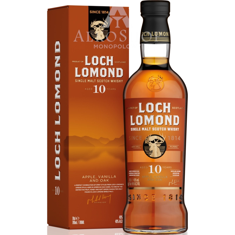 WHISKY LOCH LOMOND 10YO / 40% / 0,7L