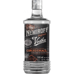 WÓDKA NEMIROFF ORIGINAL / 40% / 0,5L