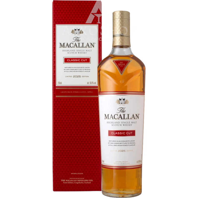 WHISKY THE MACALLAN CLASSIC CUT 2025 / 50,6% / 0,7L
