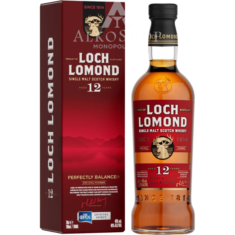 WHISKY LOCH LOMOND 12YO / 46% / 0,7L