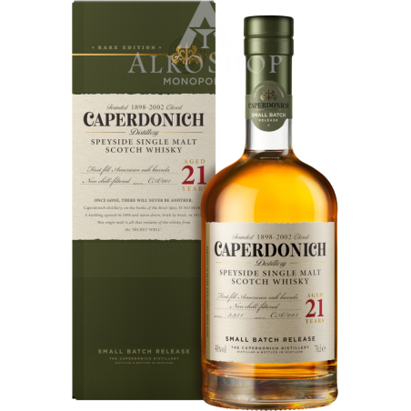 WHISKY CAPERDONICH 21YO / 48% / 0,7L
