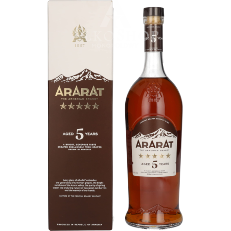 BRANDY ARARAT 5YO / 40% / 0,7L