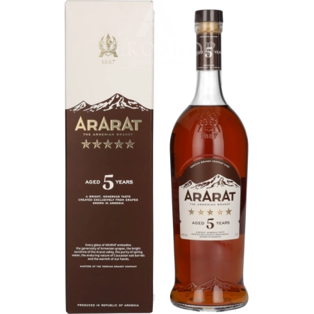 Brandy Ararat 5 yo 700 ml / 40% | Sklep AlkoShop.pl