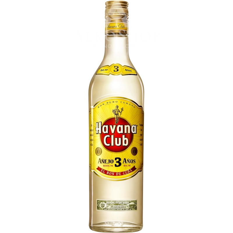 Rum Havana Club 3 yo 700 ml / 37,5% | Sklep AlkoShop.pl